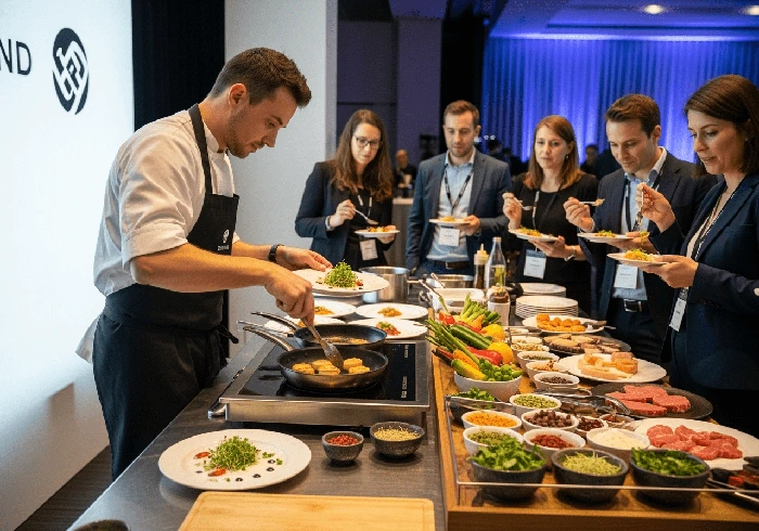 Animation culinaire en entreprise