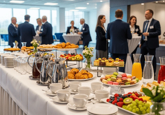 Pause déjeuner en entreprise