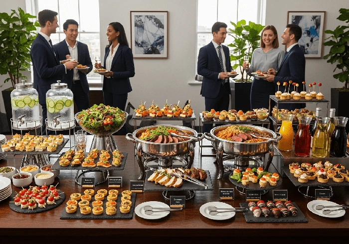 Buffet professionnel élégant