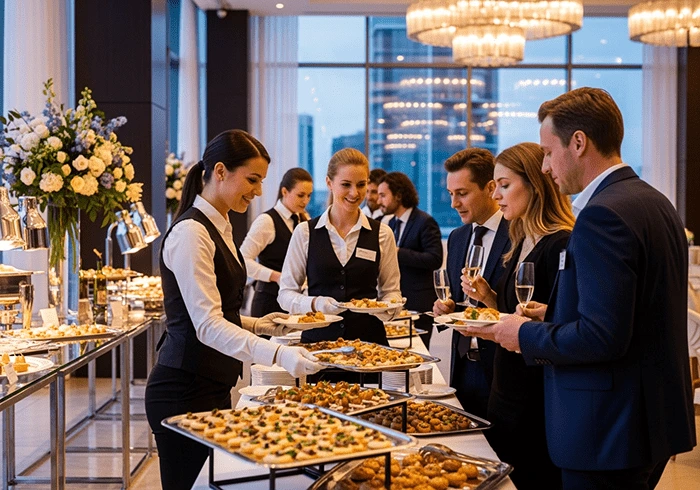 Service traiteur professionnel